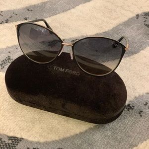 Tom Ford black & gold sunglasses